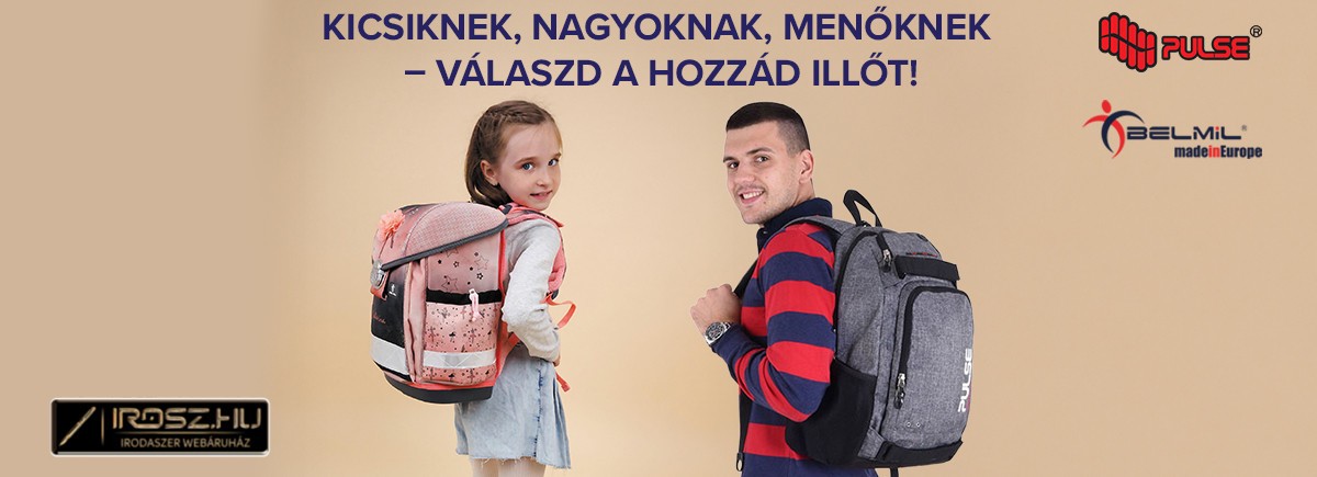 Táskák-Kicsiknek,nagyoknak,menőknek!